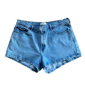Abercrombie & Fitch Women's Blue Jean Shorts